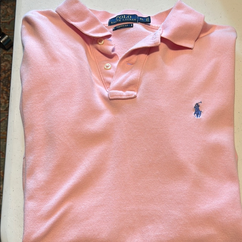 Ralph Lauren Pink Polo Shirt